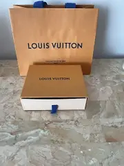 Authentic Louis Vuitton Empty Gift Box 5.75x5x1.75” With Shopping Bag