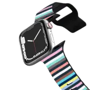Apple Watch Series 4-6, SE (40mm) Impact Band Faraway Modern Stripes IV