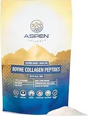 Premium Grass Fed Collagen Peptides - 24 OZ Unflavored Protein Powder Supplement for Hair.