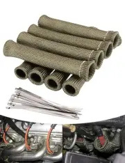 Spark Plug Wire Heat Shield Spark Plug Wire Boots Heat Shield Protector Sleev...