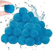 Pool Filter Balls 1.5 lbs Sand Filter Balls Eco-Friendly Fiber Pool Filter Balls Helps Keep Pools Clean No Clogging and Reusable Filter Balls for Swimming Pools Sand Filter Balls Filter Balls for
