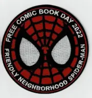 FCBD Free Comic Book Day 2022 Iron On Patch Spider-Man Marvel