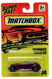 1994 Matchbox #34 Superfast Plymouth Prowler