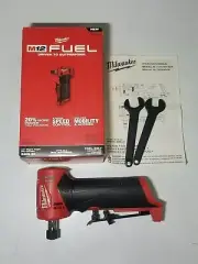 New Milwaukee M12 FUEL 1/4" Right Angle Die Grinder 4-Speed Tool Only #2485-20