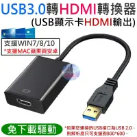 在飛比找蝦皮商城精選優惠-🐚現貨🐚USB3.0轉HDMI轉換器（1080P輸出）🌞A1