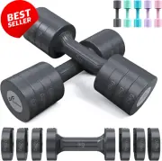 Adjustable Dumbbells Hand Weights Set: Sportneer 4 in 1 Weight Adjustment 2.5kg