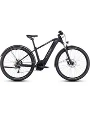 Cube Reaction Hybrid Performance 500 Allroad Electric Hardtail Mountain Bike 500Wh Battery black'n'grey