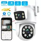 8MP Wireless WIFI IP Camera Outdoor CCTV PTZ Smart Security Home IR Cam 4K IP66