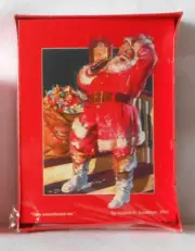 COCA-COLA VINTAGE SUNDBLOM "THINGS GO BETTER WITH COKE" CHRISTMAS CARDS - NIP!