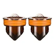 2Pcs Floor Drain Double Open Drain Filter Backflow Preventer Bathroom Accessory
