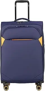 [IRYZE] Lightweight Suitcase Expandable Suitcases Large Capacity Luggage Waterproof Suitcases TSA Combination Lock Carry on Luggage, Blue, 29 inch