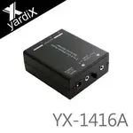 耳機玩家必備！【YARDIX YX-1416A二進四出音源切換四路分配器】