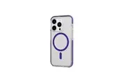 Tech21 EvoCrystal w MagSafe Mobile Phone Case For Apple iPhone 15 Pro Amethyst