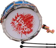 Marching Drum With Rainbow Cord