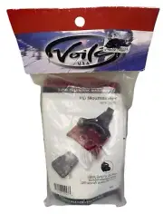 NEW Voile HD Mountaineer 3-Pin Telemark Ski Bindings Red 13-19mm NOS