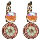 Mariana Earrings Sassy Orange Opal, Padparadscha, Chrysolite Opal & Moonlight...