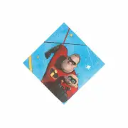 Incredibles 2™ Beverage Napkins, Birthday, Party Supplies, 16 Pieces