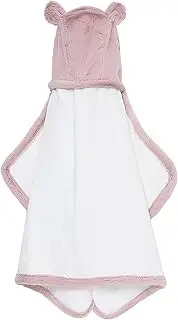 Little Giraffe Luxe Baby Towel, Dusty Pink