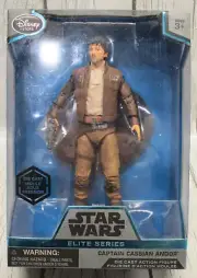 Disney Star Wars Elite Series Die Cast Captain Cassian Andor Action Figure NIB