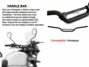 Genuine Royal Enfield Himalayan Handle Bar With Brace (for: Royal Enfield)