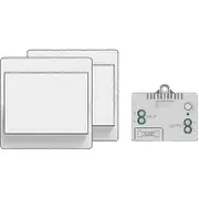 Self-powered Wireless Switch, Wireless Remote Control For Lights And Electrical Appliances, Waterproof And Safe, Can Be Installed Directly (1tb 2)