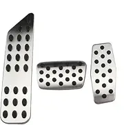 pedal pad Foot Rest Pedal fit for Chevrolet Cruze fit for Opel Mokka VAUXHALL ASTRA J Insignia Sport Tourer Pedal Accessories(3Pcs AT)