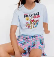 NEW PETER ALEXANDER KELLOGG'S TOP + RICE BUBBLES SHORTS PJ SET M RRP$119.90