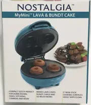 Nostalgia MyMini Lava, Donut, Muffin And Bundt Cake Maker