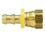 Midland Metal 30-257 30257 3/8" POHB X 1/2" 45° Female Swivel Adapter Fitting