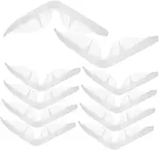 NUOBESTY Nose Bridge Strips Pads 10pcs Silicone Nose Pads Glasses for Sleeping Fog