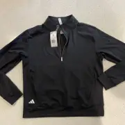 Women’s Adidas Golf SMALL Quarter 1/4 Zip Pullover Jacket Pokemon Ball