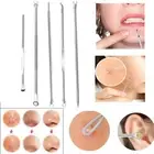5PCS Blackhead Facial Acne Spot Pimple Remover Extractor Tool Comedone Face H4