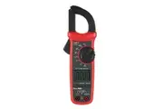 UNI-T UT201+ 4000 Counts Digital Clamp Meter True RMS Multimeter Clamp Ammeter Voltage Meter NCV Test Universal Meter Tester AC Current Clamp Tester (Black & Red)