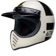 Moto-3 Atwyld Orbit Gloss Black White Full Face Helmet