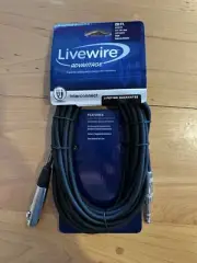 Livewire Advantage Interconnect Cable 1/4" TRS Male to XLR Female 20 ft. AS20TXF
