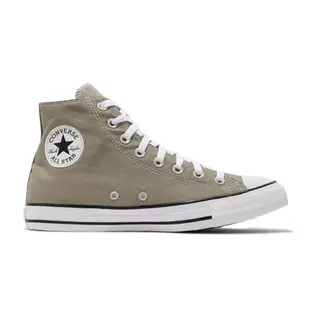 Converse 休閒鞋 All Star HI 高筒 運動 男女鞋 經典款 帆布鞋 情侶穿搭 舒適輕便 綠 白 171263C