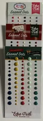 Echo Park Enamel Dots Multiple Variations Available-You Choose