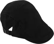 [BESPORTBLE] Elegant Women's Beret British-Inspired Cap Versatile Fashion Hat Spring/Autumn Warm Beret Comfortable Artist's Headwear Black