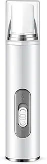 Nail Drills Electric Nail Clipper Automatic Trimmer for Adults for Seniors Toenail Clippers for Women Fingernail Clippers Nail File Cordless USB Rechargeable Portable Dust Cover (140x30mm,White)