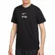 【NIKE】AS M NSW TEE BIG SWOOSH LBR 男裝 休閒 短袖 黑 上衣 -FD1245010