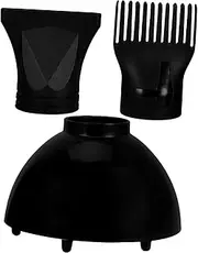 NOLITOY 1set Hair Dryer Nozzle Attachments Diffuser and Comb Nozzle for Efficient Drying and Styling The Go