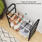 Modern Shoe Organizer Adjustable Shelf Sturdy 4-tier Rack with Capacity