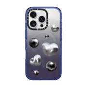 iPhone 16 Pro Impact Case MagSafe Compatible Chrome Love