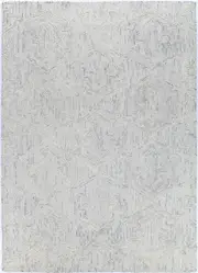 Posy Aquila 06B in Grey Rug Wool Rug