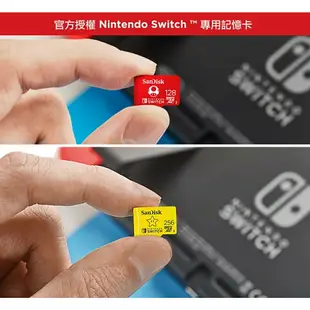 【跨店最高22%回饋】【現貨免運】SanDisk NS Switch 任天堂 專用記憶卡【esoon】64G 128G 256G 512G Micro SD 記憶卡