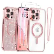 for iPhone 15 Pro Max Case 6.7", iPhone 15 Pro Max (6.7 inch) Rose Gold