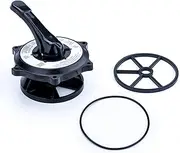 Multiport Valve Assembly Replacement for Hayward Multiport Valves 1-1/2 inch SPX0710XBA17 SP0710 , SP0710X , SP0711 , SP0712 Key Cover and Handle Pool Pump Parts Assembly (with Gasket and O Ring)