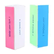 1-10Pcs Nail Art Shiner Buffer Buffing 4 Ways Block Sand Sanding File Manicure
