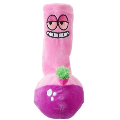 NWT Bark Box GIVE A DOG A BONG Dog Toy 4/20 Bark Box Theme, S 1+ lbs., Purple