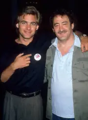 Grant Cramer and activist Mitch Snyder attend the Press Conf - 1989 Old Photo 1